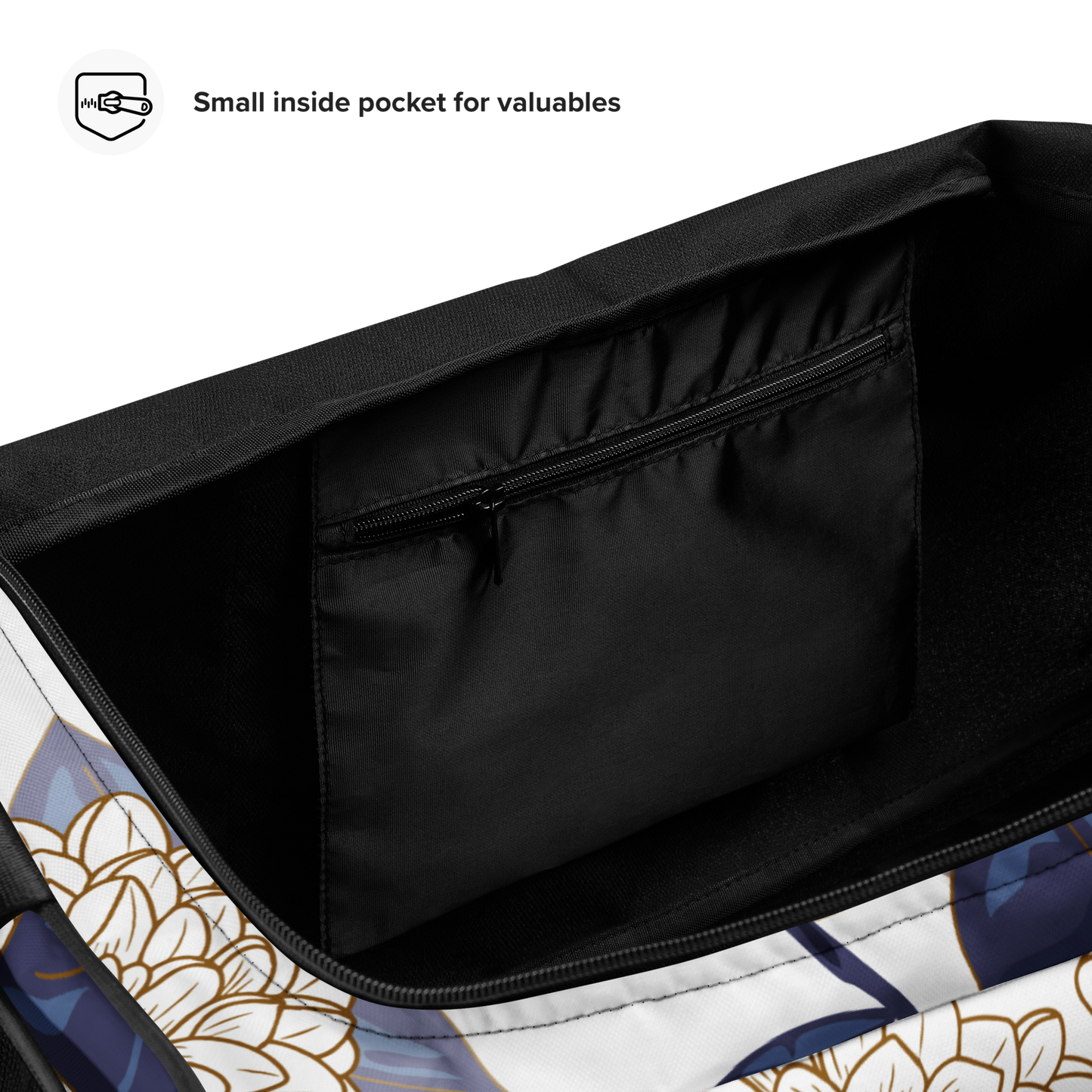 Haven STORK Labor & Delivery Bag | Floral Hospital Duffle for Moms